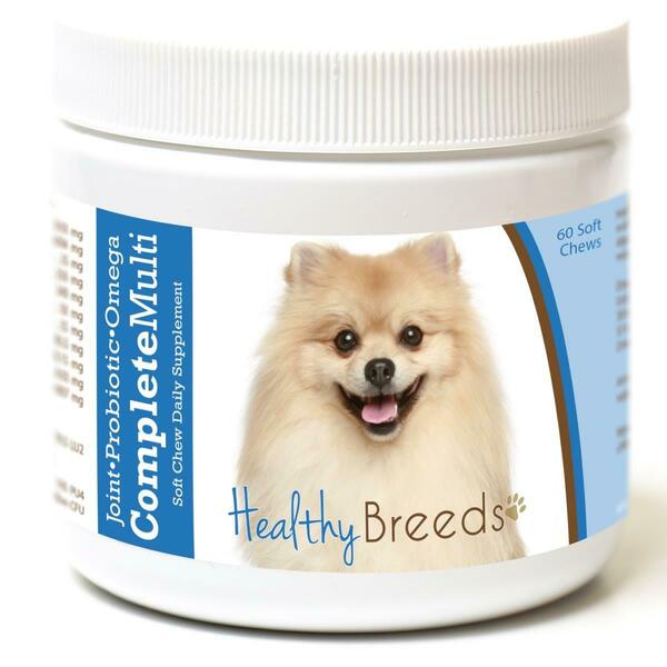 Healthy Breeds Pomeranian All in One Multivitamin Soft Chew, 60PK 192959008750